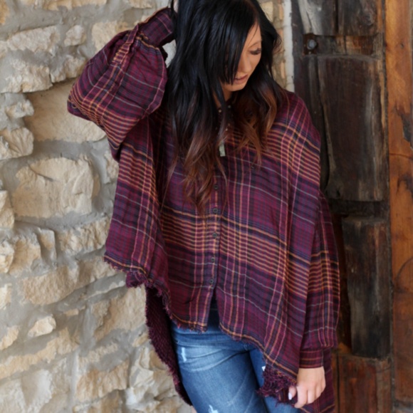 Oversized Plaid Shirt | Poshmark